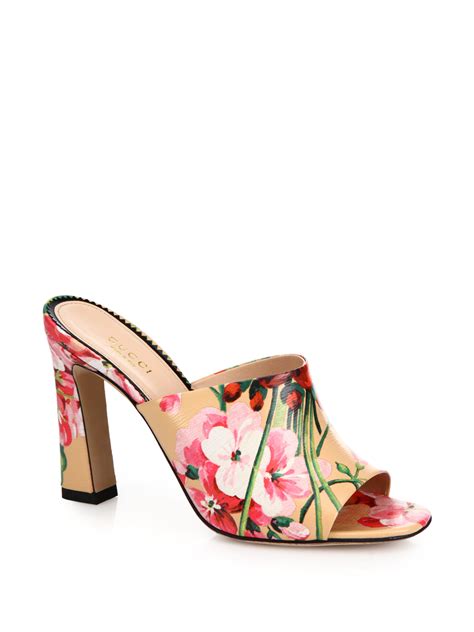 gucci flora mules|gucci mules copy.